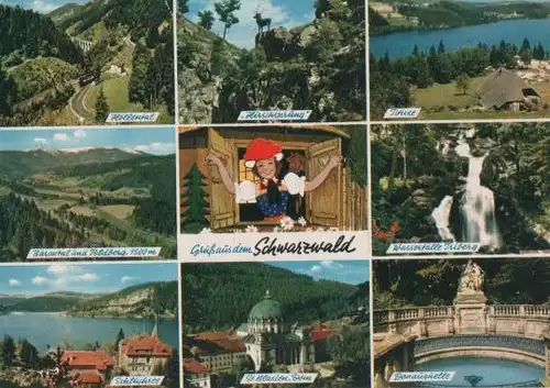 Schluchsee - Schwarzwald u.a. Bärental - ca. 1975