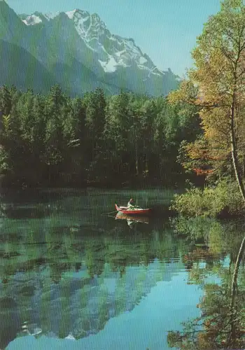 Badersee - gegen Zugspitze - ca. 1975