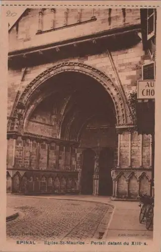 Frankreich - Frankreich - Epinal - Eglise St.-Maurice - ca. 1935