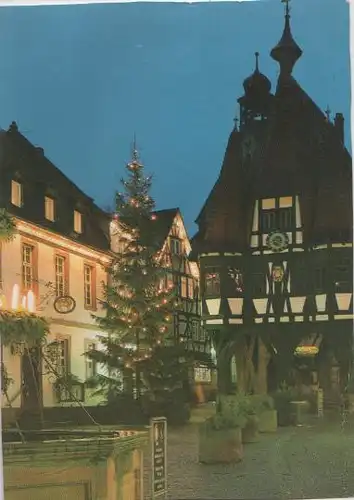Weihnachtsstimmung in Michelstadt - ca. 1975