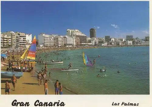 Spanien - Las Palmas - Playa de las Canteras - Spanien - Strandleben