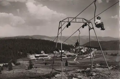 Feldberg / Schwarzwald - Feldbergerhof mit Schwebelift - ca. 1955