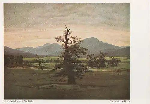 C.D.Friedrich - Der einsame Baum - 1985