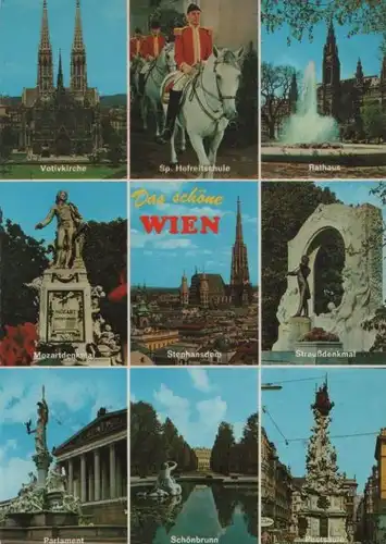 Österreich - Österreich - Wien - u.a. Straußdenkmal - ca. 1975