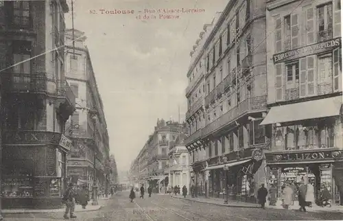 Frankreich - Toulouse - Frankreich - Rue de Aisace-Lorraine