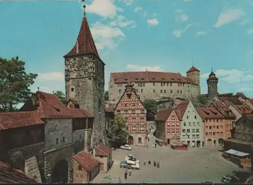 Nürnberg - Tiergärtner-Turm - ca. 1970