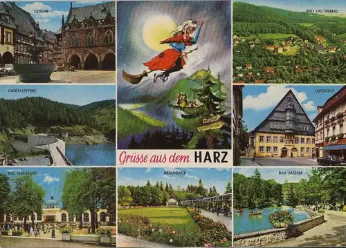 Harz - u.a. Okertalsperre - ca. 1980