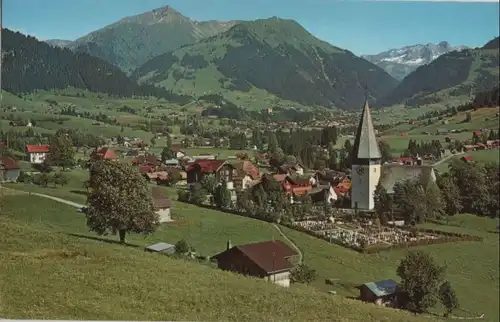 Schweiz - Saanen - Schweiz - mit Kirche