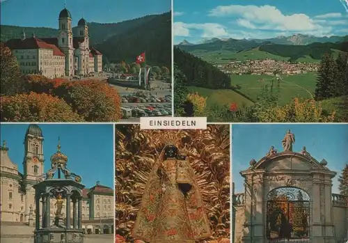 Schweiz - Schweiz - Einsiedeln - 5 Teilbilder - 1973