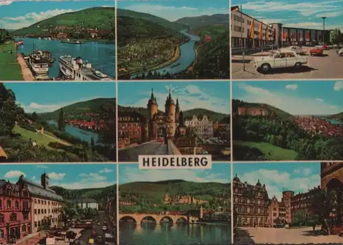 Heidelberg - mit 9 Bildern - 1969