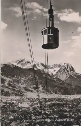 Garmisch-Partenkirchen - mit Alpspitze - ca. 1960