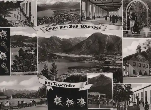 Bad Wiessee - mit 10 Bildern - ca. 1965