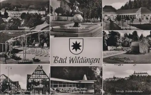 Bad Wildungen - u.a. Wandelhalle - ca. 1960