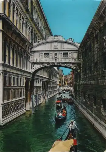 Italien - Italien - Venedig - Ponte dei Sospiri - 1962