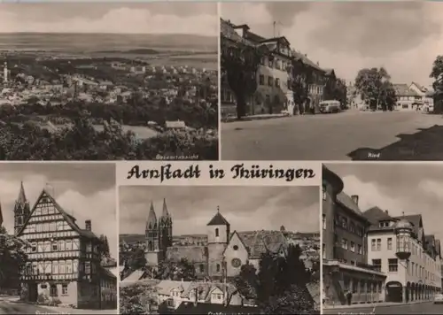 Arnstadt - u.a. Erfurter Straße - 1969