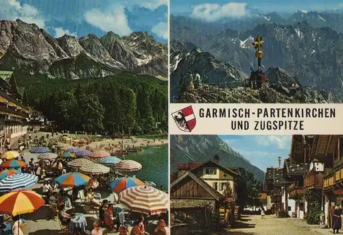 Garmisch-Partenkirchen - und Zugspitze - ca. 1975