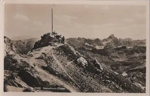 Nebelhorn - Gipfel - ca. 1955