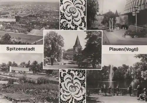 Plauen - u.a. Stadtpark - 1981