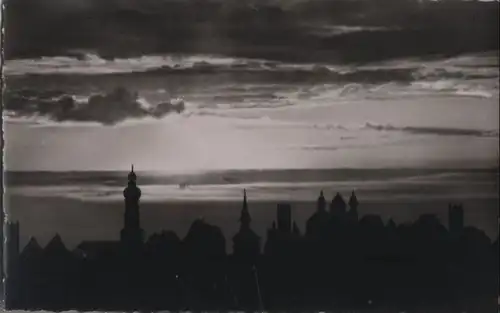 Landsberg - Abend über den Zinnen - ca. 1960