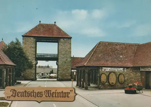 Schweigen-Rechtenbach - Deutsches Weintor - ca. 1975
