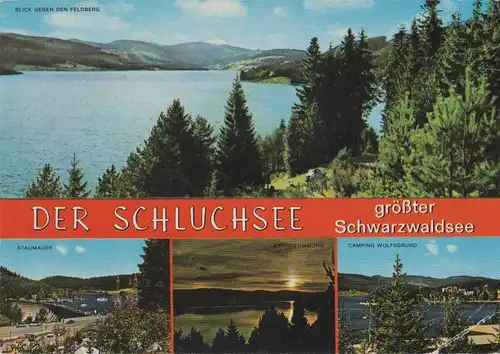 Schluchsee - mit Camping Wolfsgrund - 1976