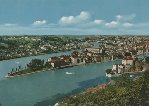 Passau - die drei Flüsse - ca. 1975