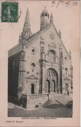Frankreich - Frankreich - Saint-Calais - Notre-Dame - 1907