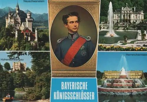 Bayern - Königsschlösser, u.a. Linderhof - 1992