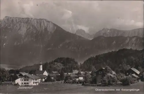 Oberaudorf - mit Gasthaus Sonnenhof - 1957