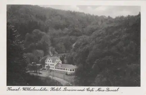 Kassel Wilhelmshöhe - Hotel Neue Drusel - ca. 1955