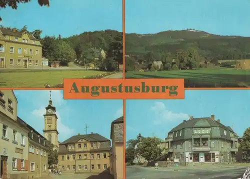 Augustusburg - u.a. Kommissions-Gaststätte - 1982