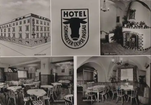 Passau - Schwarzer Ochse, Hotel - ca. 1965