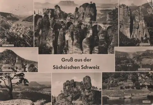 Sächsische Schweiz - u.a. Schmilka - 1959