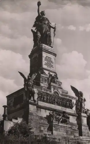 Rüdesheim, Niederwalddenkmal - 1957