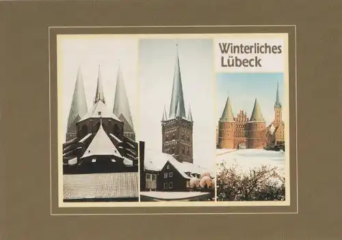 Winterliches Lübeck - ca. 1995