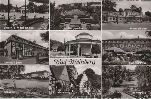 Bad Meinberg - u.a. Kurhaus Rose - ca. 1960