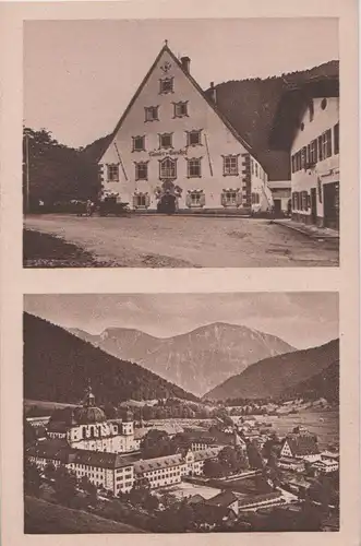 Kloster Ettal - mit Klosterwirtschaft - ca. 1940