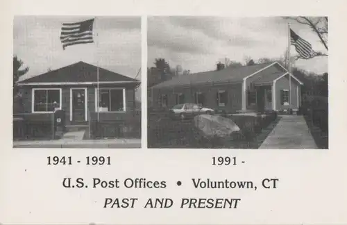 USA - USA - Voluntoen - U.S. Post Offices - Past and Present - 1991