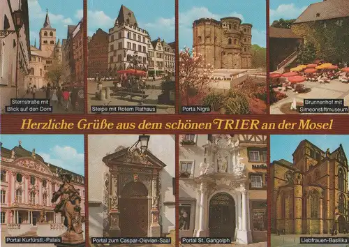 Trier - u.a. Rotes Rathaus - 1985
