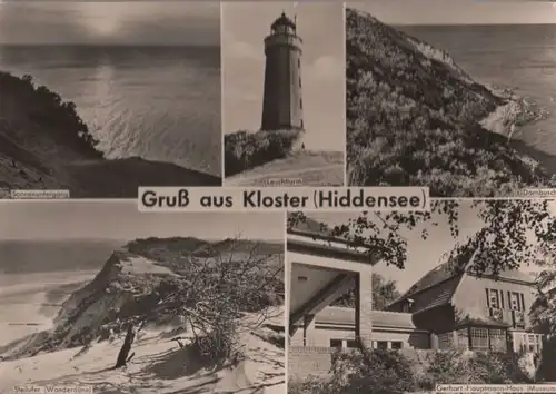 Hiddensee - Kloster, u.a. Sonnenuntergang - 1968