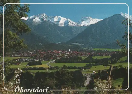 Oberstdorf - Blick zu den Allgäuer Alpen - 2001