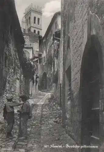 Italien - Italien - Assisi - Lude vom Malerisches - ca. 1965
