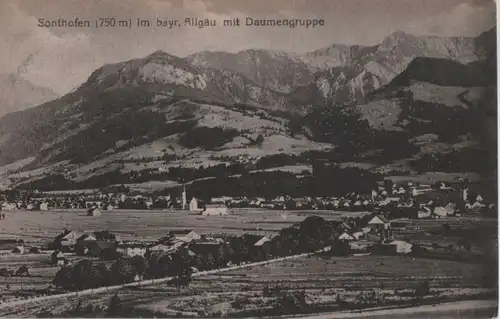 Sonthofen - mit Daumengruppe - ca. 1950