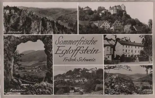 Egloffstein - u.a. Gasthof zur Post - 1958
