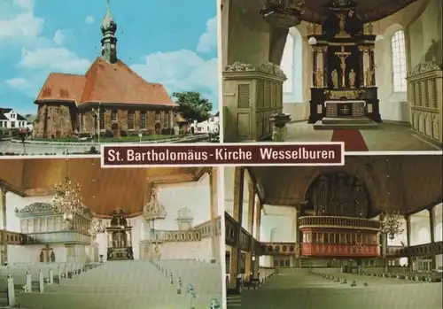 Wesselburen - St. Bartholomäus-Kirche - 1982