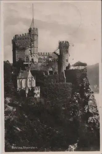 Trechtingshausen, Burg Rheinstein - 1938
