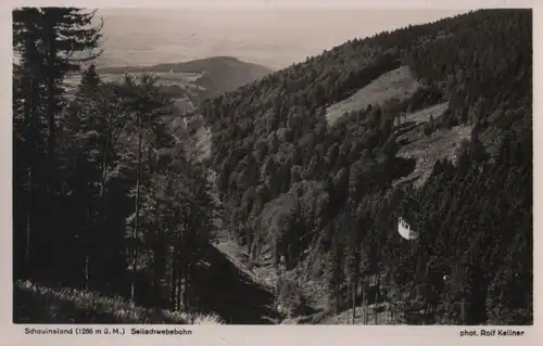 Schauinsland - Seilschwebebahn - ca. 1960