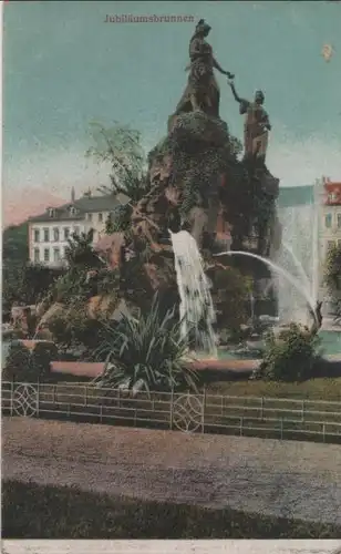 Ludwigshafen - Jubiläumsbrunnen - ca. 1925