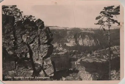 Kurort Oybin - von der Felsengasse