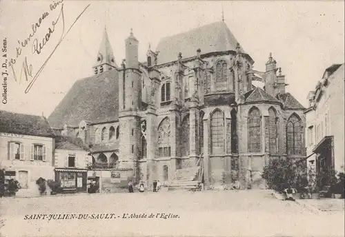 Frankreich - Saint-Julien-du-Sault - Frankreich - Eglise
